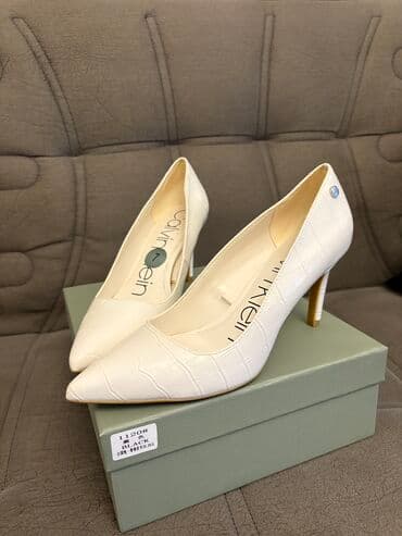 eqa shoes ecemi: Tuflilər, Ölçü: 37, rəng - Ağ, Yeni — 1