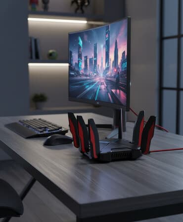 star track srt 6600 gold: OYUNÇULAR ÜÇÜN YÜKSƏK PERFORMANSLI Wi‑Fi MARŞRUTLAYICI - Güclü — 1