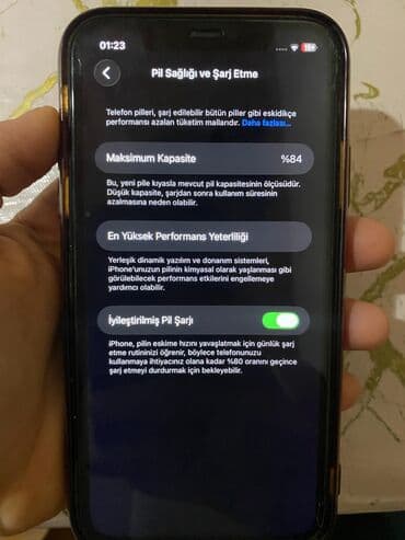 Mobil telefon və aksesuarlar: IPhone 11, Ağ, Face ID — 7
