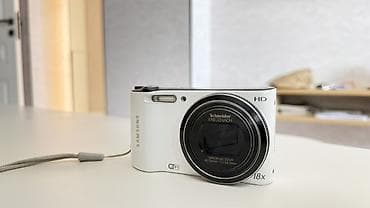 Samsung kompakt fotoaparat – ağ rəng - 18x optik zum, 24–432 mm