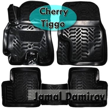 Cherry Tiggo üçün poliuretan ayaqaltılar. Полиуретановые коврики для