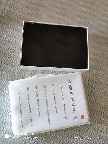 samsung tab s9 fe qiymeti: İşlənmiş Xiaomi Pad 6S Pro, 12,4", 256 GB, Ünvandan götürmə, Pulsuz çatdırılma — 2