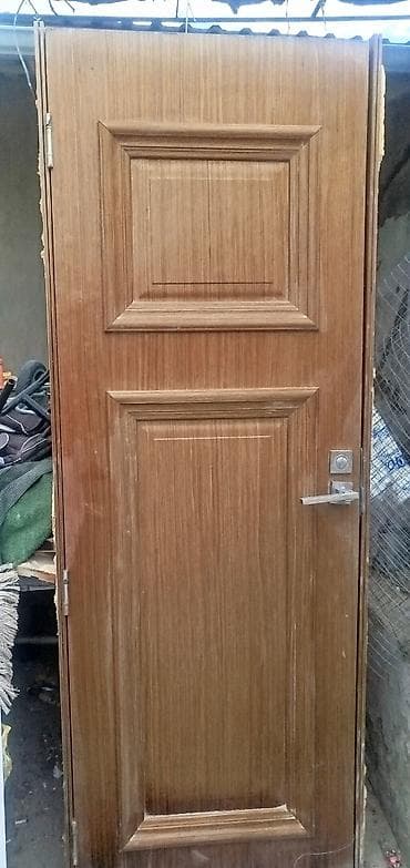 qapilarin satisi: MDF qapı satilir ikinci əl. yaxşı vəziyyətdə . 80*2 ortası xoncali — 1