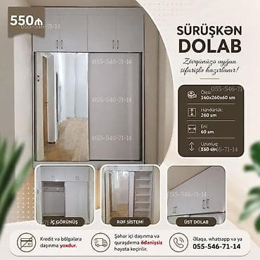 dola: Dolab sifarisle hazırlanır. ⚜️ İstehsaldan satiş, otağınıza uygun — 1