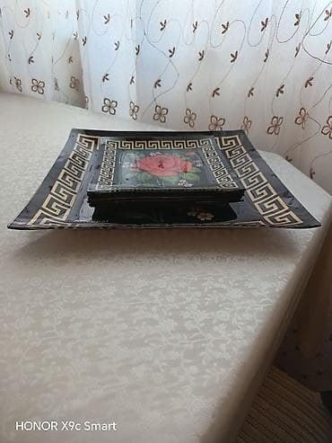 Nahar dəsti, rəng - Qara, Şüşə — 2