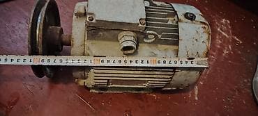 su motoru satisi: Üçfazalı elektrik mühərriki – kasnaqla Xüsusiyyətlər: - Tip: Asinxron — 1