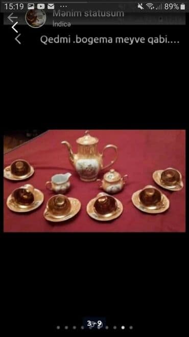 dest qab: Ev satildiqi ucun ewyalar tecili satilir Qedmi madonna tecili — 4