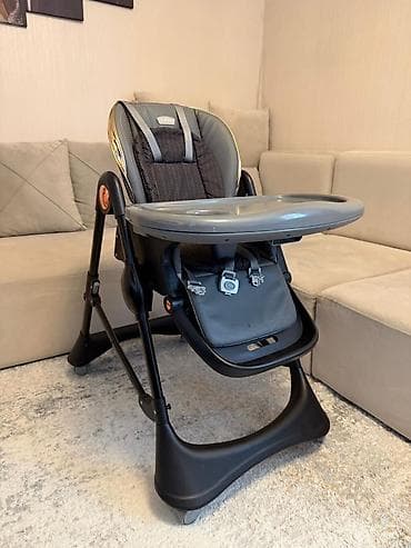 qidalanma ucun uşaq oturacağı: Burbay uşaq yemək stulu - Qiymət: 80 AZN - Brend: Burbay (Happy Baby — 2