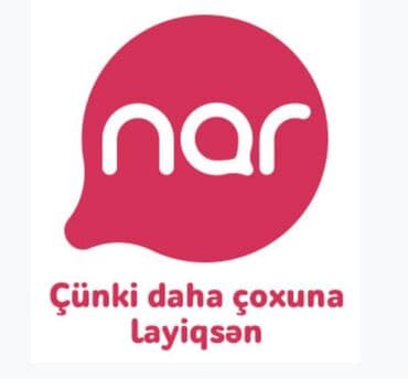 bakcell 2 saat limitsiz internet: Nar nomre, 0776000806. Ayda bir defe 50 GB internet cemi 9 manat 90 — 1