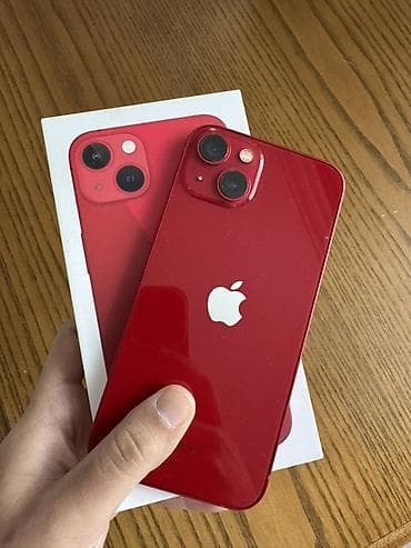 iphone 5s telefon: IPhone 13, 128 GB, Qırmızı, Face ID — 1