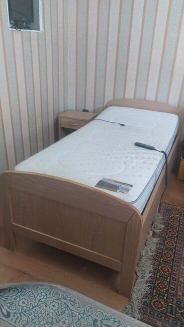 2 mərtəbəli çarpayı: Təknəfərlik çarpayı, Matras ilə, Almaniya — 1