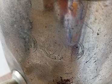 sinavar: Antik samovar korpusu – Rusiya imperiyası dövrünə aid nişanlı - — 4