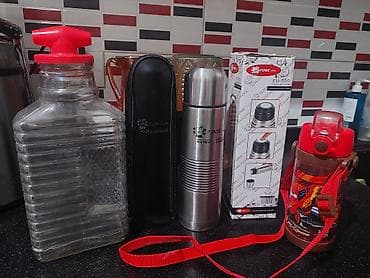 Qab-qacaq və mətbəx ləvazimatları: Rəng - Gümüşü, Termos, Paslanmayan polad, Yaponiya — 1