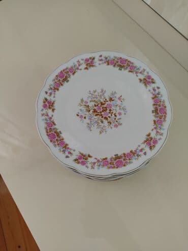 Lamborghini: Boşqablar, 12 ədədli dəst, rəng - Ağ, Farfor — 2