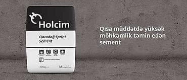 Holcim Qaradağ Sprint Sement 500– qısa müddətdə yüksək möhkəmlik verən