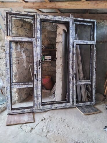 qapi pencere plastik: PVC (plastik) qapı-pəncərə istehsalı və yığımı - Material: PVC profil — 2