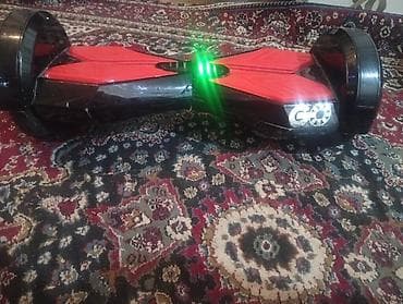 seqvay: Hovərbord / Özünü tarazlayan skuter - Rəng: qara korpus, qırmızı — 2