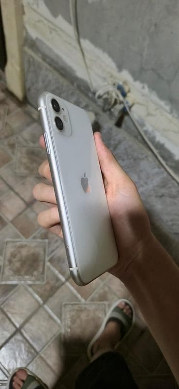 7 iphone: IPhone 11, 128 GB, Ağ, Barmaq izi, Simsiz şarj, Face ID — 2
