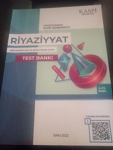 dim test kitablari: Tədris və imtahana hazırlıq üçün kitablar toplusu 1) Riyaziyyat – — 1