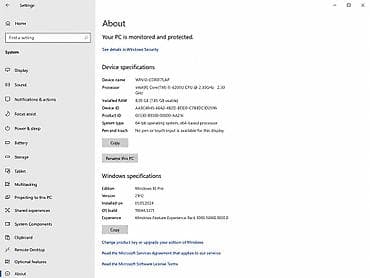 battery pack: Windows 10 Pro lisenziyalı noutbuk/PC Texniki göstəricilər: - — 1