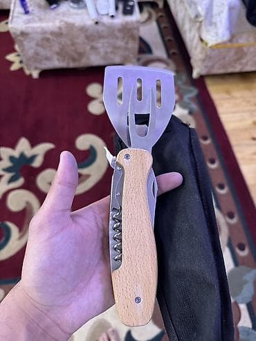 Şlanqlar: Çoxfunksiyalı BBQ/camping aləti - Paslanmayan poladdan hazırlanan — 2