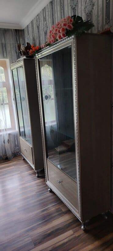 купить профессиональную кофемашину в баку: Стеклянная витрина-шкаф — 5