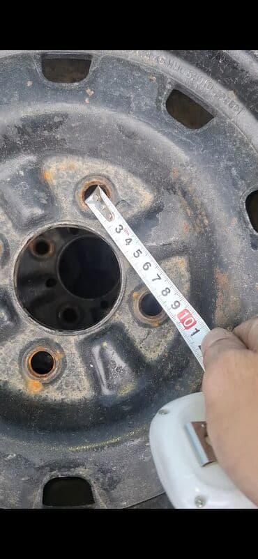 запчасти на мерседес: Б/у Колесо 185 / 65 / R 14, 4 Болтов — 6