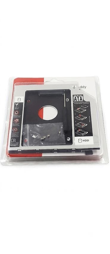 Laptop üçün HDD/SSD Caddy (SATA) – optik sürücü yerinə ikinci disk — 1