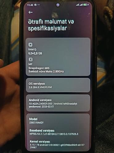 teze telfonlar: Redmi Note 12 Pro, 128 GB, rəng - Boz, İki sim kartlı — 1