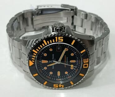 tek qaş üzükler: İşlənmiş, Qol saatı, Bernhard Mayer, rəng - Gümüşü — 11