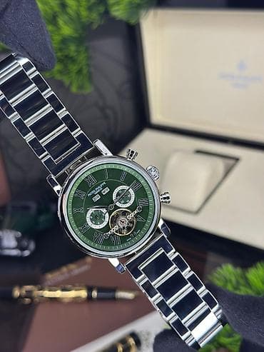 rus saati: Qol saatı, Patek Phillipe, rəng - Qara — 4