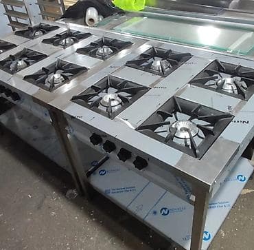 Professional sobalar: Qaz ilə işləyən soba, Yemək üçün, Yeni — 4