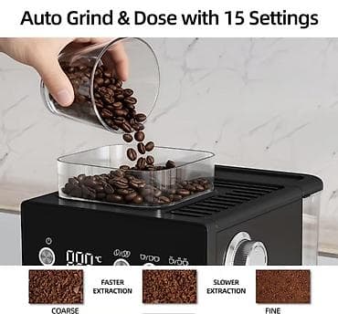 sud maşnı: Aeomjk avtomatik öğütücülü espresso aparat - 2-si-1-də: daxili kofe — 4