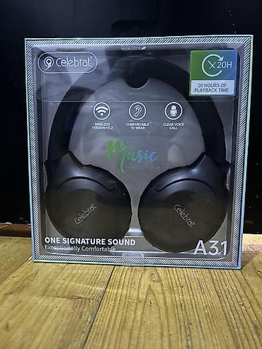 note: Celebrat A31 simsiz qulaqlıq - Stereo səs effekti – “One Signature — 1