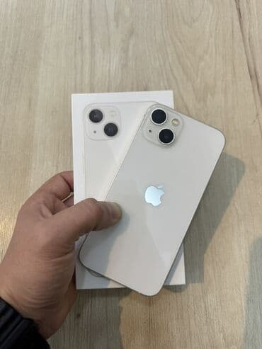 Apple iPhone: IPhone 13, Ağ, Simsiz şarj — 1