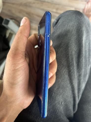 iphone x kamera: Redmi Note 7, 64 GB, rəng - Mavi, Barmaq izi — 3