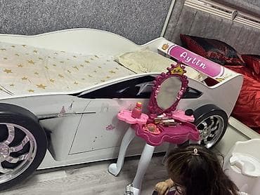 usag yellencek: Uşaq üçün maşın formalı çarpayı - Dizayn: Mercedes üslubunda ön — 4