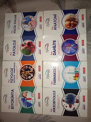 anatomiya kitabi: Məhsul: Optimum Serisi – Tibbi hazırlıq üçün xülasə kitablar toplusu — 1