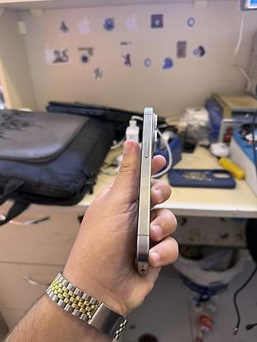 iphone 8s plus: IPhone 15 Pro, 128 GB, Natural Titanium, Face ID — 3