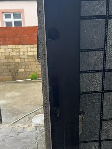 demir su çen: Metal giriş qapısı - Material: qalın metal təbəqə, iç və çöl tərəfdə — 4