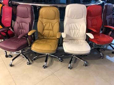 bərbər şkafı: Deri kreslo 🔹kreslo 🔹ofi̇s kreslosu 🔹hər növ ofis ve oyun kreslosu — 4