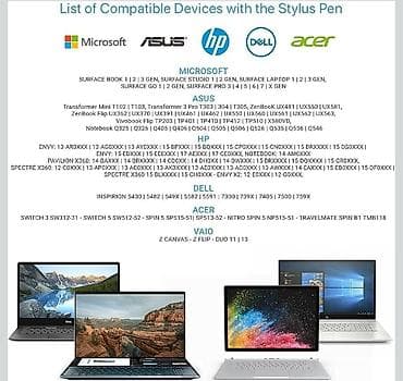 planşet qelemi: Aktiv Stylus Qələm – Microsoft Pen Protocol (MPP) uyğun - Piksel — 3