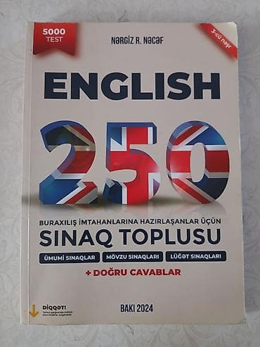 Ingilis dili üzrə buraxlış imtahanına hazırlaşanlar üçün sınaqlar