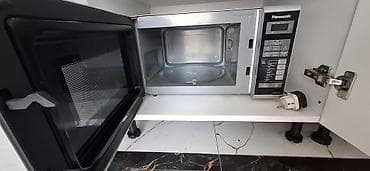 mini pec: Mikrodalğalı soba. Panasonic Badamdardadı. heç 1problemi yoxdu — 3