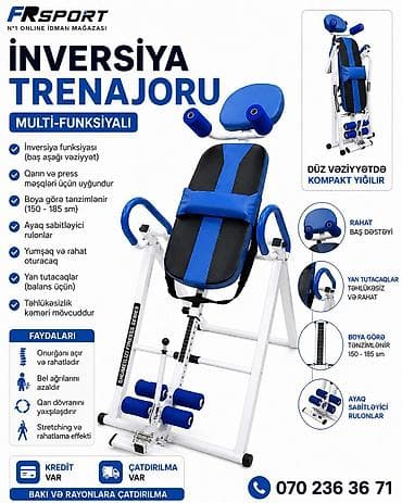 idman trenajorları: 💥 inversiya masası, inversiya aləti ✅ 7/24 əlaqə saxlaya bilərsiz — 1