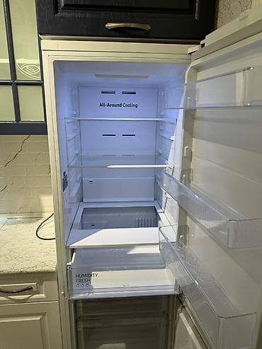 kondisioner ehtiyat hisseleri: İşlənmiş 2 qapılı Samsung Soyuducu Satılır, rəng - Ağ — 4