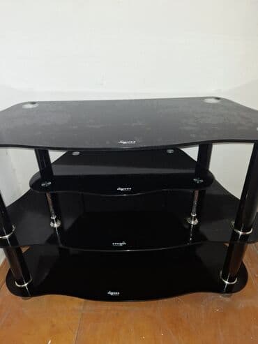 dəniz duzu: Düz TV altlığı, Polkalı, Şüşəli — 2