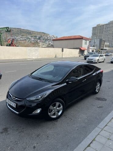 diffuser satisi: Tecili Hyundai Elantra sedan - Korpus: 4 qapılı sedan, qara rəng - — 3