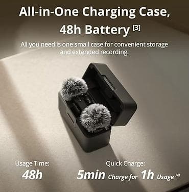 kalonka 650: DJI Mic Mini – yüngül, portativ simsiz mikrofon sistemi 2 TX şarj — 2