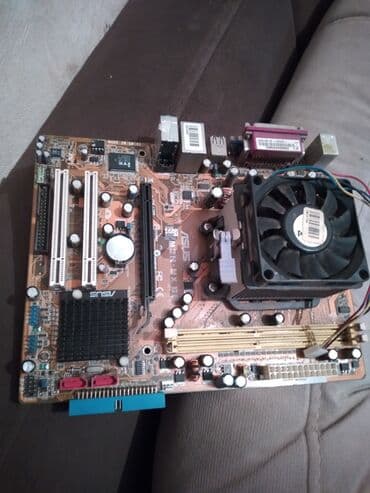 компьютер на запчасти: Материнская плата AMD SEMPRON, Б/у — 2